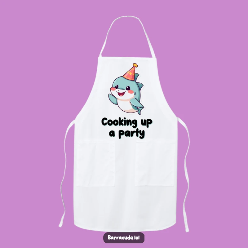 Funny Party Barracuda Apron: Cook Up Some Fun!