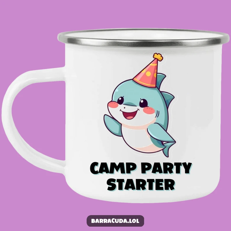 Campfire Celebration Funny Barracuda Mug