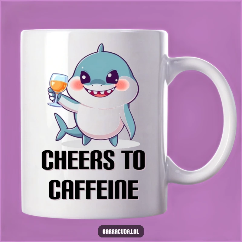Funny Jovial Barracuda Toast Mug - Cheers & Hilarious Celebration Gift!