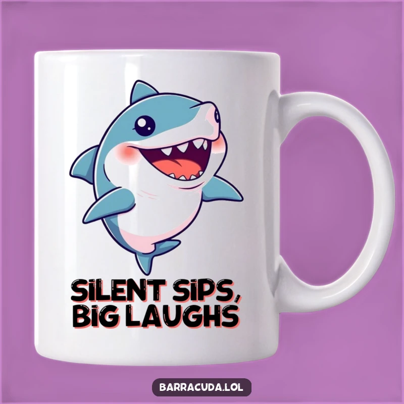 Funny Barracuda Mug A Silent Giggle Gift For Fish Lovers
