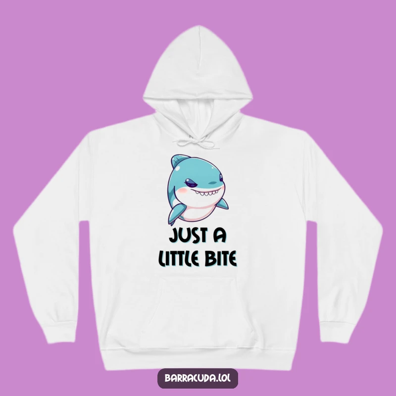 Funny Kawaii Barracuda Hoodie: Cozy & Mischievous Fish Wear, Perfect Gift