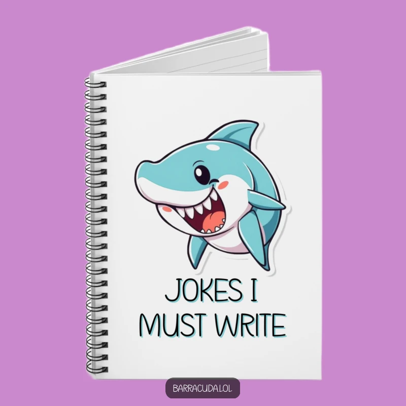Funny Joke Barracuda Notebook: Comedy Journal, Perfect Humorous Gift for Punny Notes