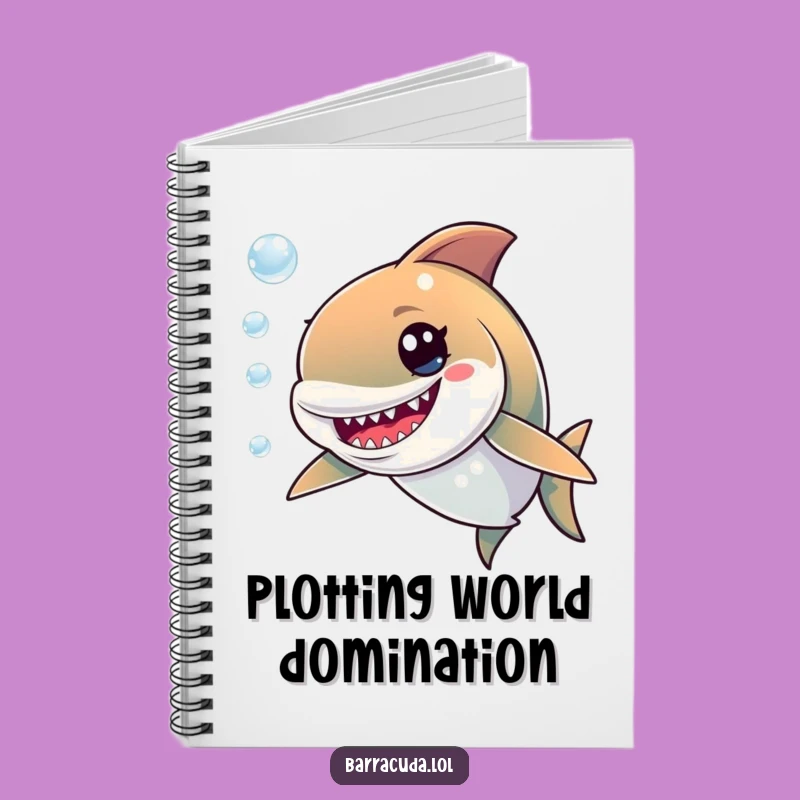 Funny Barracuda Notebook: Jot Down Ideas with a Mischievous Grin, Great Humorous Gift