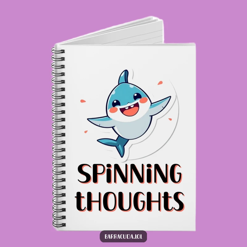 Funny Kawaii Barracuda Notebook: Jot Down Joyful Ideas!