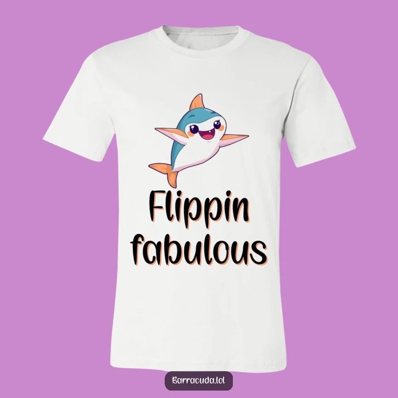 Funny Barracuda T-Shirt: Synchronized Swimmer Fish with Flair, Ideal Fun Gift