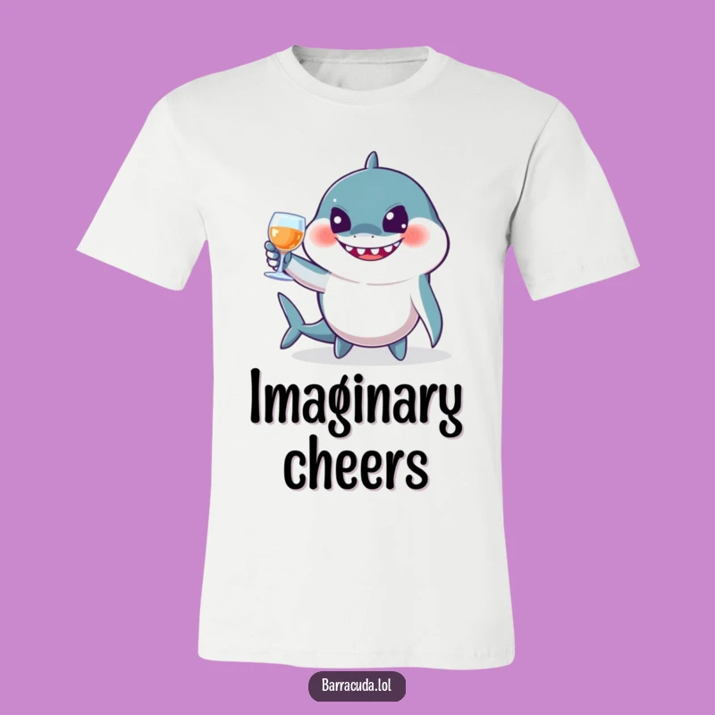 Funny Jovial Barracuda Toast T-Shirt - Party Time & Hilarious Ocean Gift!