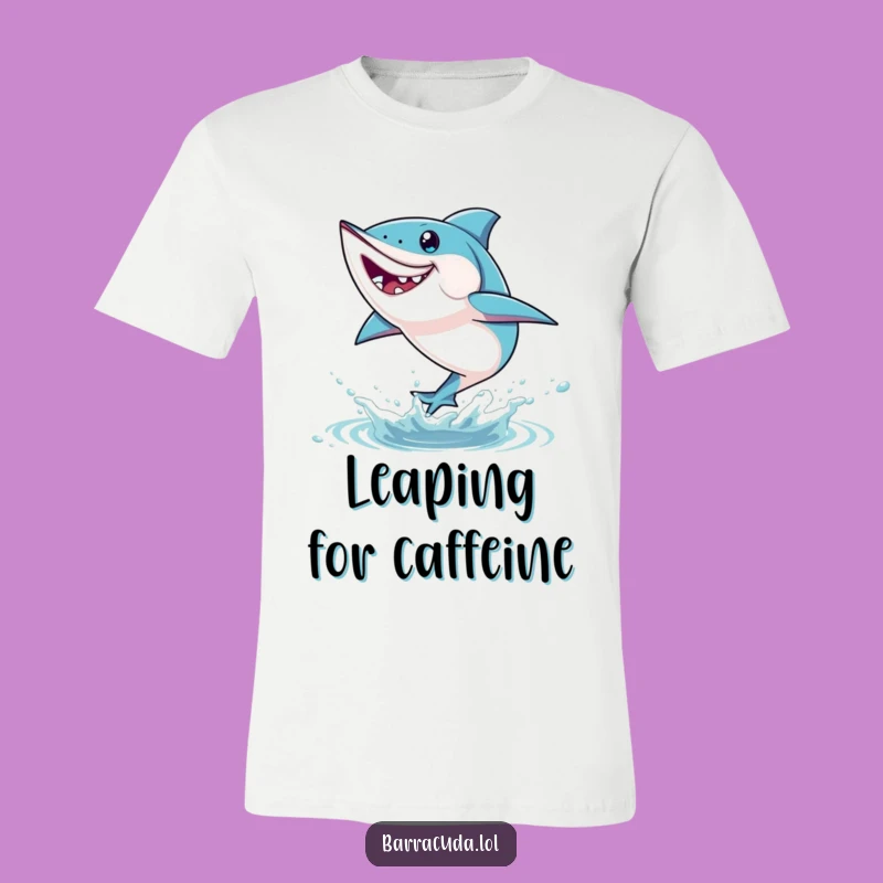 Funny Barracuda Leaping Tee: Show Off Your Energetic Side