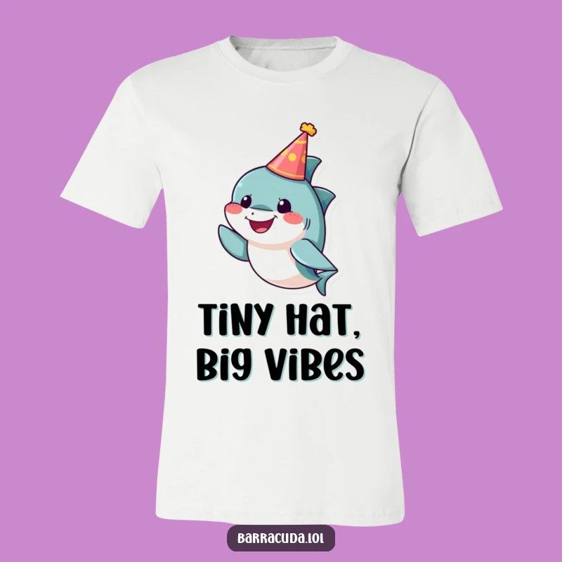 Funny Party Barracuda Tee: Wear Your Festive Cheer Proudly